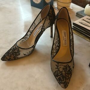 Jimmy Choo Lace Romy 85